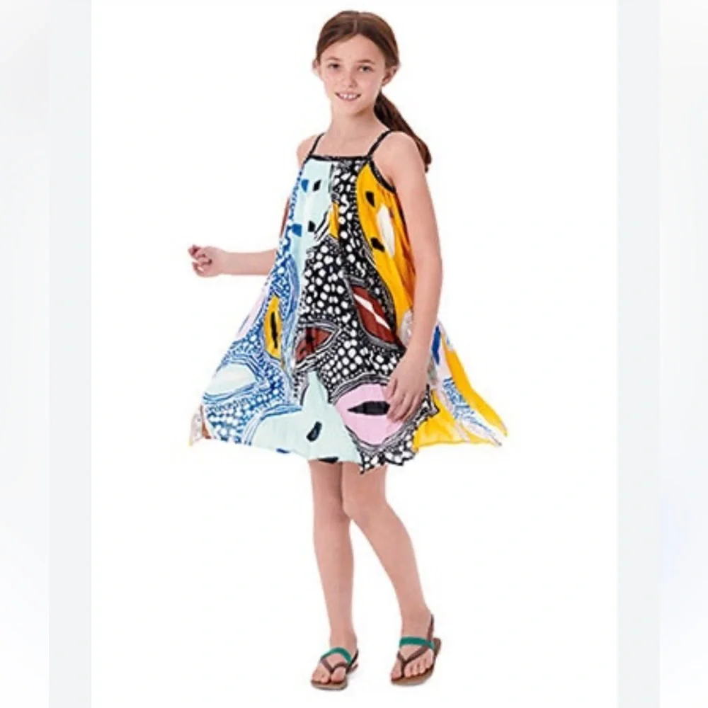 Diane von Furstenberg x babyGap pleated tank dress L